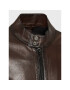 Milestone Кожено яке Lorenz 231056 60175 Кафяв Regular Fit - Pepit.bg