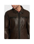 Milestone Кожено яке Matteo 231056 60180 Кафяв Regular Fit - Pepit.bg