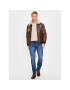 Milestone Кожено яке Matti 331006 60400 Кафяв Regular Fit - Pepit.bg