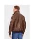 Milestone Кожено яке Matti 331006 60400 Кафяв Regular Fit - Pepit.bg