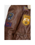 Milestone Кожено яке Matti 331006 60400 Кафяв Regular Fit - Pepit.bg