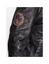Milestone Кожено яке Maverick 331041 20860 Черен Regular Fit - Pepit.bg