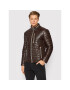 Milestone Кожено яке Arezzo 211045 60090 Кафяв Regular Fit - Pepit.bg
