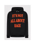 Mindout Суитшърт Unisex It's Not All About Rage Черен Oversize - Pepit.bg