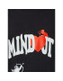 Mindout Тишърт Unisex Heart Черен Oversize - Pepit.bg