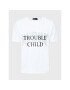 Mindout Тишърт Unisex Trouble Child Бял Oversize - Pepit.bg