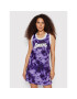 Mitchell & Ness Ежедневна рокля TDRSLF19018 Виолетов Regular Fit - Pepit.bg
