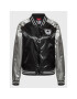 Mitchell & Ness Яке бомбър OJBF1057 Черен Regular Fit - Pepit.bg