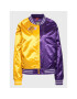 Mitchell & Ness Яке бомбър OJBF4356 Виолетов Regular Fit - Pepit.bg