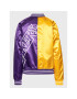 Mitchell & Ness Яке бомбър OJBF4356 Виолетов Regular Fit - Pepit.bg