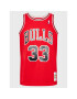 Mitchell & Ness Мъжки топ SMJYGS18153 Червен Regular Fit - Pepit.bg
