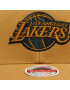 Mitchell & Ness Шапка с козирка Los Angeles Lakers 6HSSINTL980 Бежов - Pepit.bg