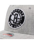 Mitchell & Ness Шапка с козирка NBA Team Heather Nets HHSS3273 Сив - Pepit.bg
