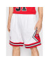 Mitchell & Ness Спортни шорти SMSHCP18151 Бял Regular Fit - Pepit.bg