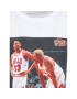 Mitchell & Ness Тишърт BMTRINTL1058 Бял Regular Fit - Pepit.bg