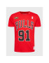 Mitchell & Ness Тишърт BMTRINTL1074 Червен Regular Fit - Pepit.bg