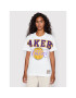 Mitchell & Ness Тишърт BWTC3242 Бял Regular Fit - Pepit.bg
