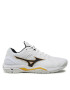 Mizuno Обувки Wave Stealth V X1GA180013 Бял - Pepit.bg