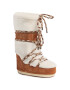 Moon Boot Апрески Shearling 14026100001 Бял - Pepit.bg