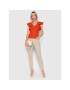 Morgan Блуза 221-MONY Оранжев Slim Fit - Pepit.bg