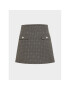 Morgan Мини пола 232-JAYNO.F Черен Slim Fit - Pepit.bg