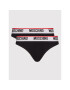 MOSCHINO Underwear & Swim Комплект 2 чифта класически бикини 4742 9003 Черен - Pepit.bg