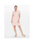 Moss Copenhagen Ежедневна рокля 17502 Розов Basic Fit - Pepit.bg