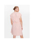 Moss Copenhagen Ежедневна рокля 17502 Розов Basic Fit - Pepit.bg