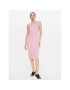 Moss Copenhagen Ежедневна рокля 17523 Розов Basic Fit - Pepit.bg
