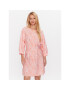 Moss Copenhagen Ежедневна рокля 17530 Розов Basic Fit - Pepit.bg