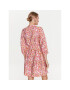 Moss Copenhagen Ежедневна рокля 17579 Розов Basic Fit - Pepit.bg