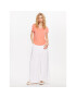 Moss Copenhagen Тишърт 17627 Оранжев Basic Fit - Pepit.bg