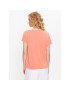 Moss Copenhagen Тишърт 17627 Оранжев Basic Fit - Pepit.bg