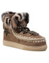 Mou Обувки Eskimo Sneaker Star Patch&Mink FW111006A Кафяв - Pepit.bg