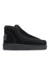 Mou Обувки Sneaker Monochrome SW211021O Черен - Pepit.bg