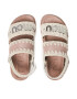 Mou Сандали New Bio Sandal Back Strap SW461001C Бял - Pepit.bg
