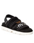 Mou Сандали New Bio Sandal SW461001A Черен - Pepit.bg