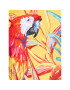 Mr. GUGU & Miss GO Тишърт Unisex Paradise Parrots Цветен Regular Fit - Pepit.bg