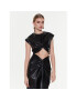 MSGM Блуза 3441MDT08 237110 Черен Regular Fit - Pepit.bg