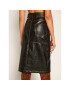 MSGM Дънкова пола 2941MDD22 207670 Черен Regular Fit - Pepit.bg