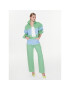MSGM Дънково яке 3441MDE45TD 237281 Зелен Regular Fit - Pepit.bg