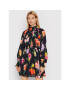 MSGM Коктейлна рокля 3141MDA39 217656 Черен Regular Fit - Pepit.bg