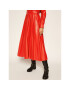 MSGM Кожена пола 2941MDD29P 207652 Червен Regular Fit - Pepit.bg