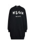 MSGM Плетена рокля 3041MDA67 217299 Черен Regular Fit - Pepit.bg