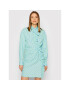 MSGM Рокля тип риза 3241MDA22A 227005 Син Regular Fit - Pepit.bg
