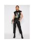 MSGM Тишърт 3041MDM164 217298 Черен Regular Fit - Pepit.bg