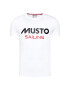 Musto Тишърт 82020 Бял Regular Fit - Pepit.bg