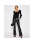 My Twin Блуза 202MP3056 Черен Slim Fit - Pepit.bg