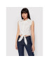 NA-KD Риза Front Knot 1018-008642-0001-581 Бял Regular Fit - Pepit.bg