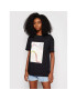NA-KD Тишърт Printed Черен Loose Fit - Pepit.bg